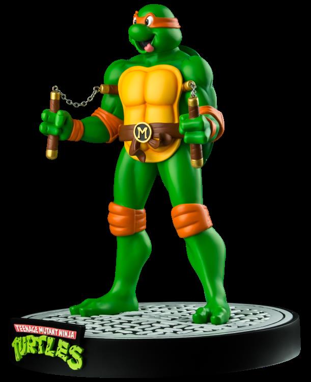 Teenage Mutant Ninja Turtles Michelangelo 12" Statue Gallery Image 5