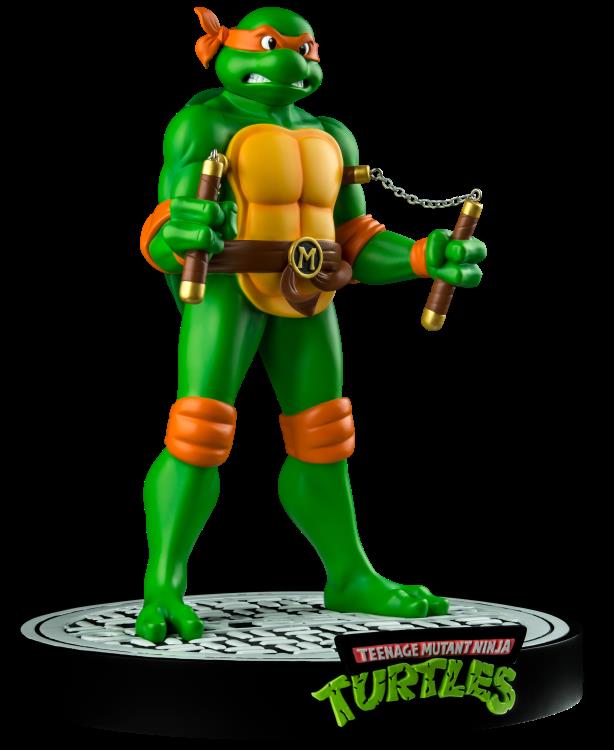 Teenage Mutant Ninja Turtles Michelangelo 12" Statue Gallery Image 6
