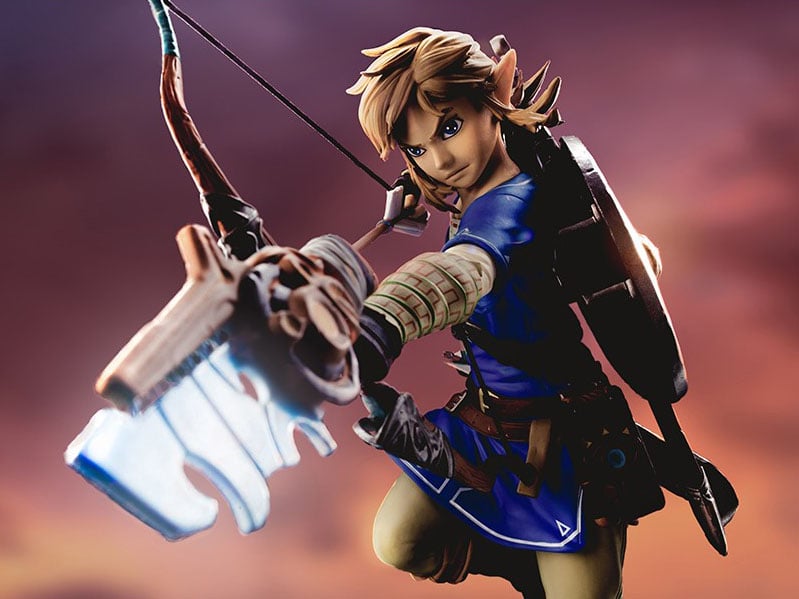 The Legend of Zelda: Breath of the Wild Link Statue Standard Edition Gallery Image 10