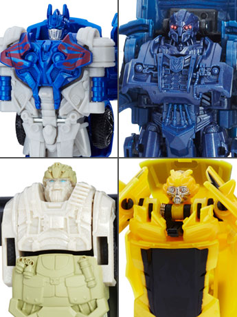Transformers: The Last Knight One Step Turbo Changer Wave 1 Set of 4 Gallery Image 2