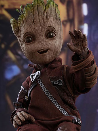 Guardians of the Galaxy Vol. 2 LMS004 Groot Life-Size Collectible Figure Gallery Image 2