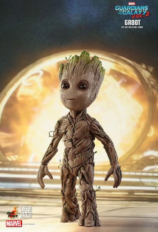 Guardians of the Galaxy Vol. 2 LMS004 Groot Life-Size Collectible Figure Gallery Image 5