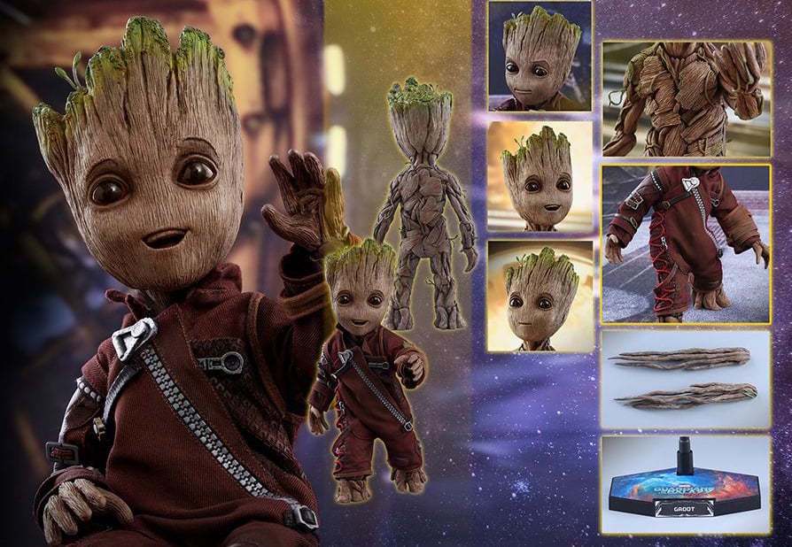 Guardians of the Galaxy Vol. 2 LMS004 Groot Life-Size Collectible Figure Gallery Image 12