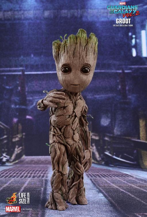 Guardians of the Galaxy Vol. 2 LMS004 Groot Life-Size Collectible Figure Gallery Image 4