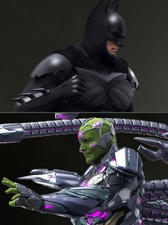 インジャスティス2 希少 バットマン & ブレイニアック フィギュア