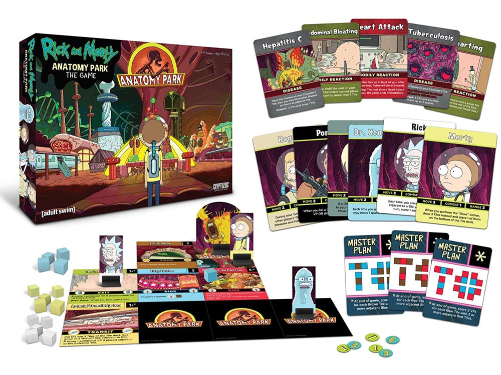 Rick and Morty Anatomy Park Board Game Gallery Image 4