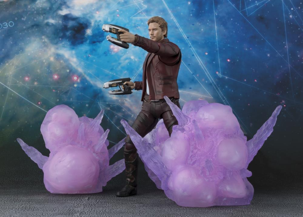 Guardians of the Galaxy Vol. 2 S.H.Figuarts Star-Lord & Explosion Set Gallery Image 3