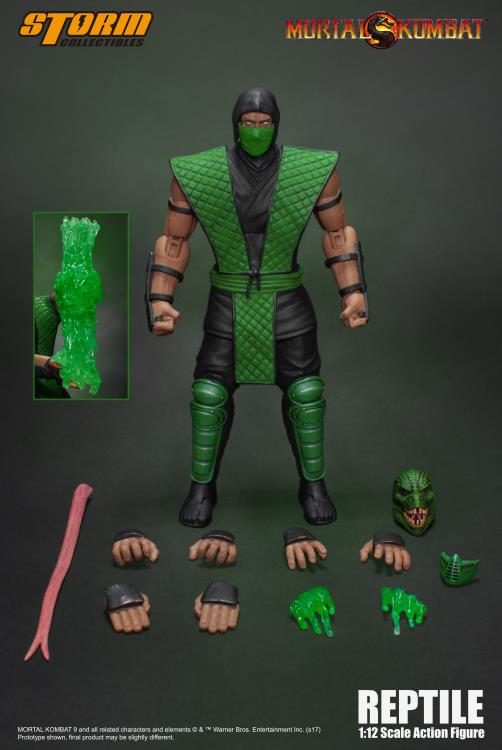 Mortal Kombat VS Series Reptile 1/12 Scale Figure Gallery Image 12