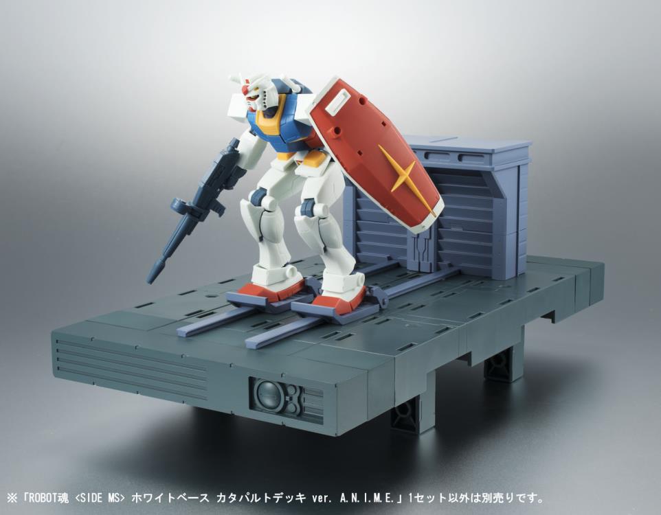 Gundam Robot Spirits White Base Catapult Deck (Ver. A.N.I.M.E.)