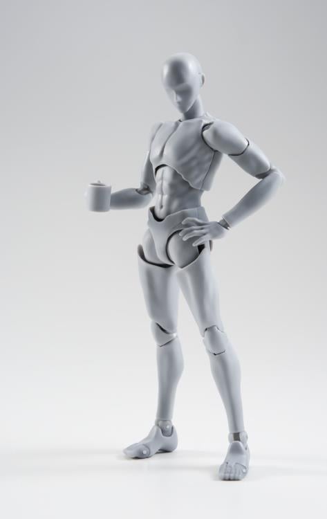 S.H.Figuarts DX Body-kun Takarai Rihito Edition Set (Gray) Gallery Image 4
