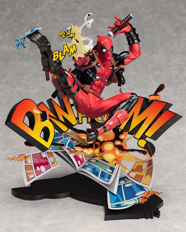 Deadpool: Breaking the Fourth Wall Statue Gallery Image 4