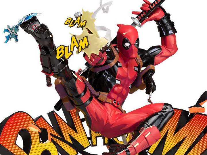 Deadpool: Breaking the Fourth Wall Statue Gallery Image 1