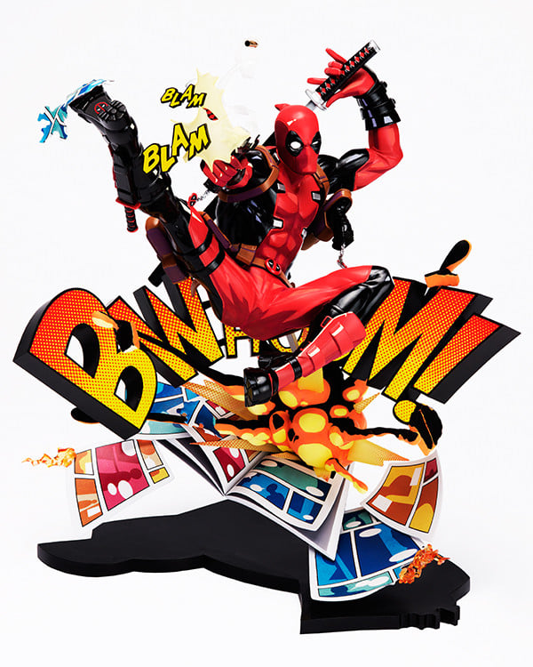 Deadpool: Breaking the Fourth Wall Statue Gallery Image 3