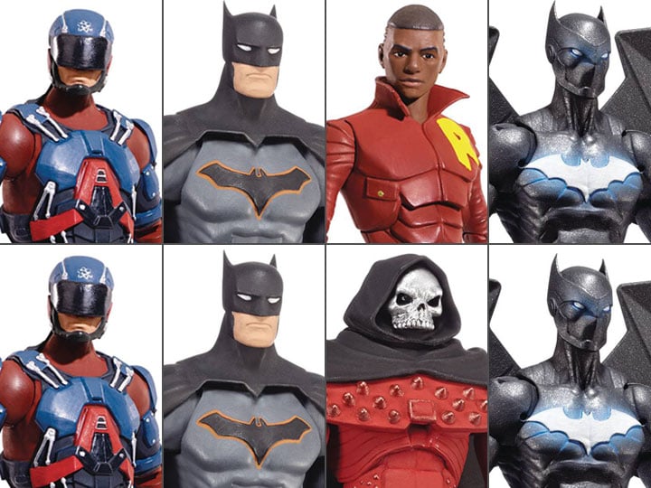 DC Comics Multiverse Wave 6 Case of 8 Figures (Collect & Connect Bat Mech Suit) Gallery Image 1