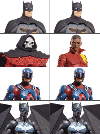 DC Comics Multiverse Wave 6 Case of 8 Figures (Collect & Connect Bat Mech Suit) Gallery Image 2