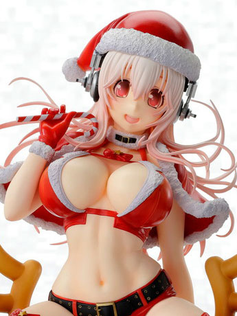 Nitroplus Super Sonico (Christmas Ver.) 1/7 Scale Figure Gallery Image 2