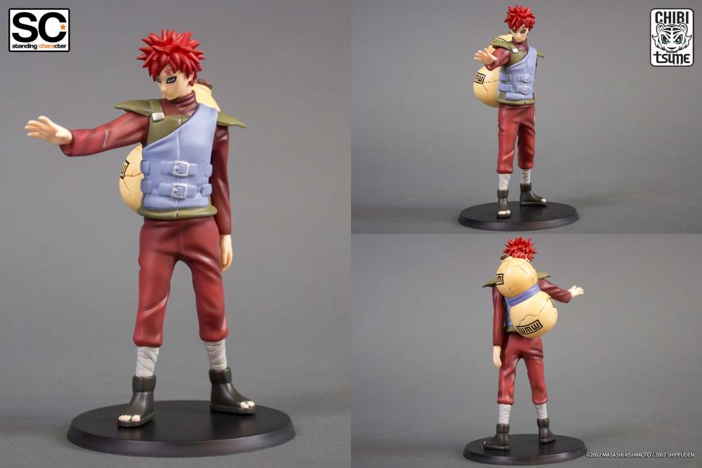 Naruto Shippuden Standing Character 1/12 Scale Figures Set of 4 Gallery Image 6