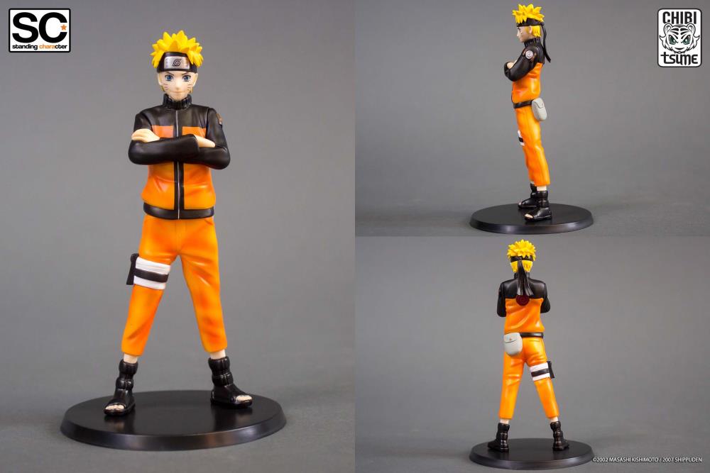 Naruto Shippuden Standing Character 1/12 Scale Figures Set of 4 Gallery Image 3