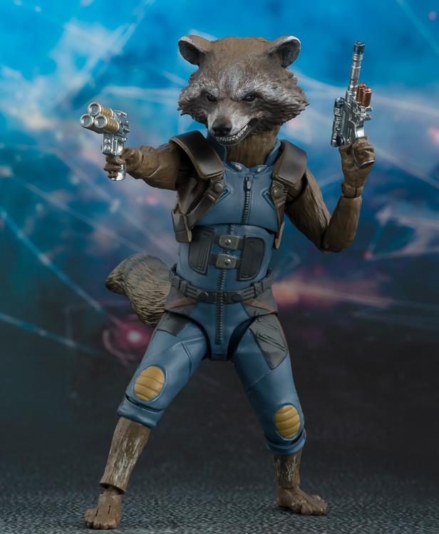 Guardians of the Galaxy Vol. 2 S.H.Figuarts Rocket & Baby Groot Exclusive Gallery Image 4