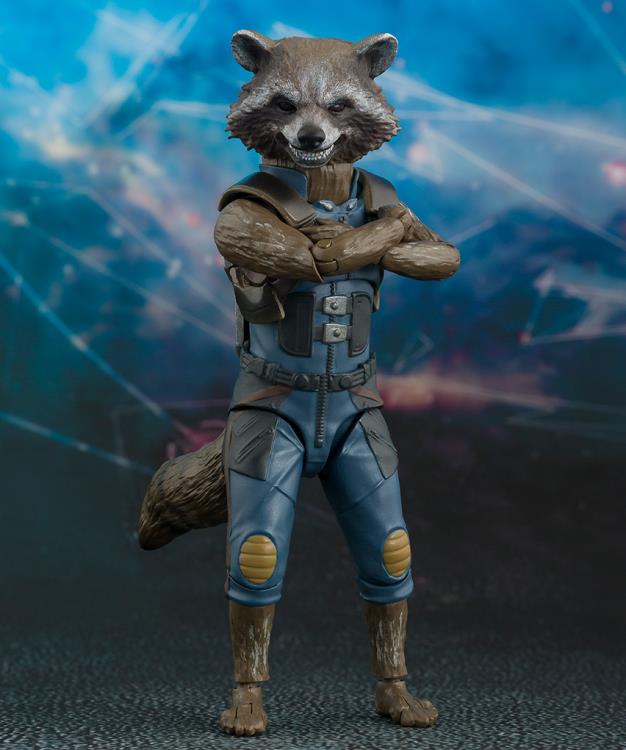 Guardians of the Galaxy Vol. 2 S.H.Figuarts Rocket & Baby Groot Exclusive Gallery Image 5
