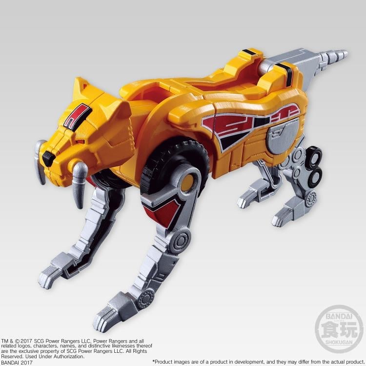 Mighty Morphin Power Rangers Super Mini-Pla Megazord Model Kit Gallery Image 7