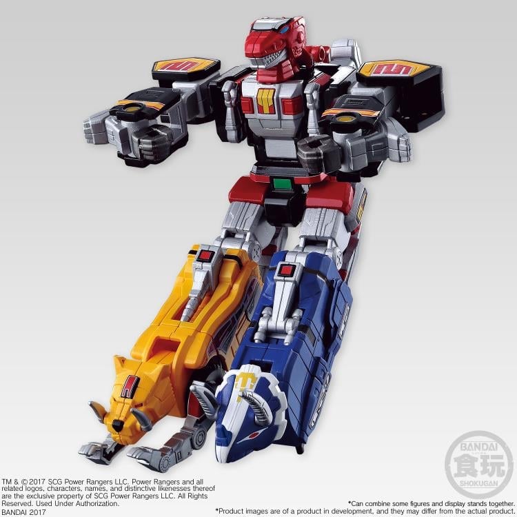 Mighty Morphin Power Rangers Super Mini-Pla Megazord Model Kit Gallery Image 11