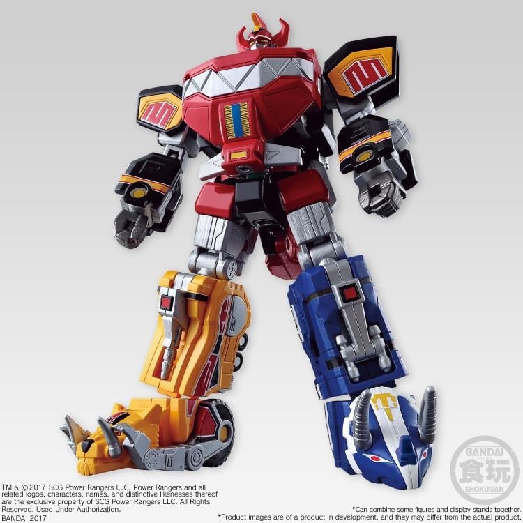 Mighty Morphin Power Rangers Super Mini-Pla Megazord Model Kit Gallery Image 10