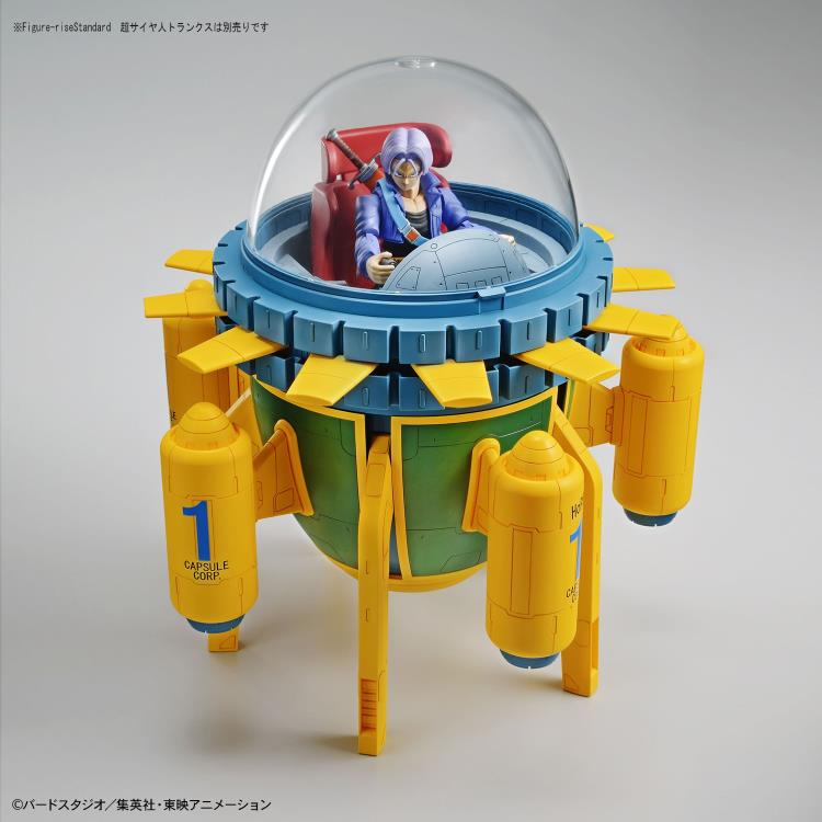 Dragon Ball Z Figure-rise Mechanics Trunks' Time Machine Model Kit Gallery Image 11