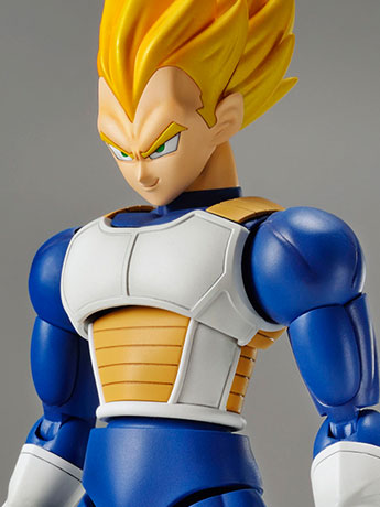 Dragon Ball Z Figure-rise Standard Super Saiyan Vegeta Model Kit Gallery Image 2