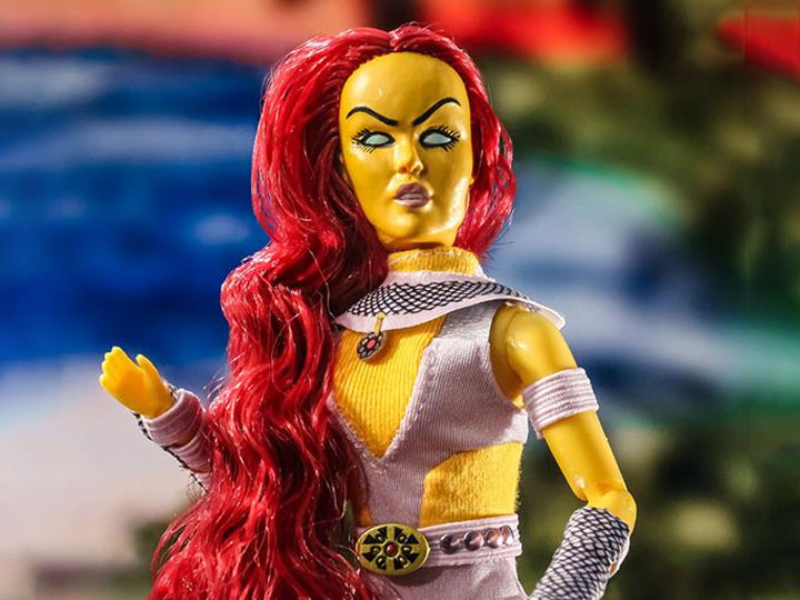 New Teen Titans World's Greatest Heroes Series 1 Starfire 8" Retro Figure Gallery Image 1