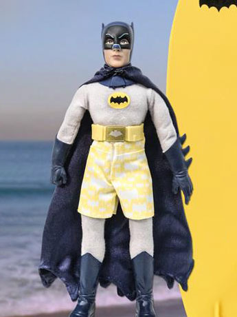 Batman Classic TV Series World's Greatest Heroes Batman (Surfing Series) 8" Retro Figure Gallery Image 2