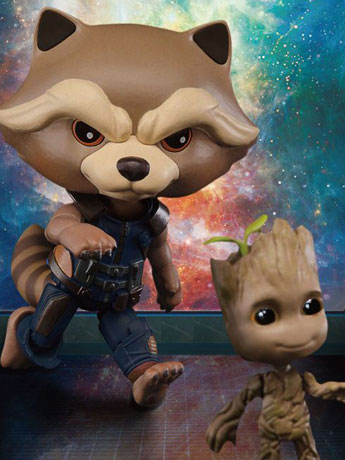 Guardians of the Galaxy Vol. 2 Egg Attack Action EAA-049 Rocket With Groot PX Previews Exclusive Gallery Image 2