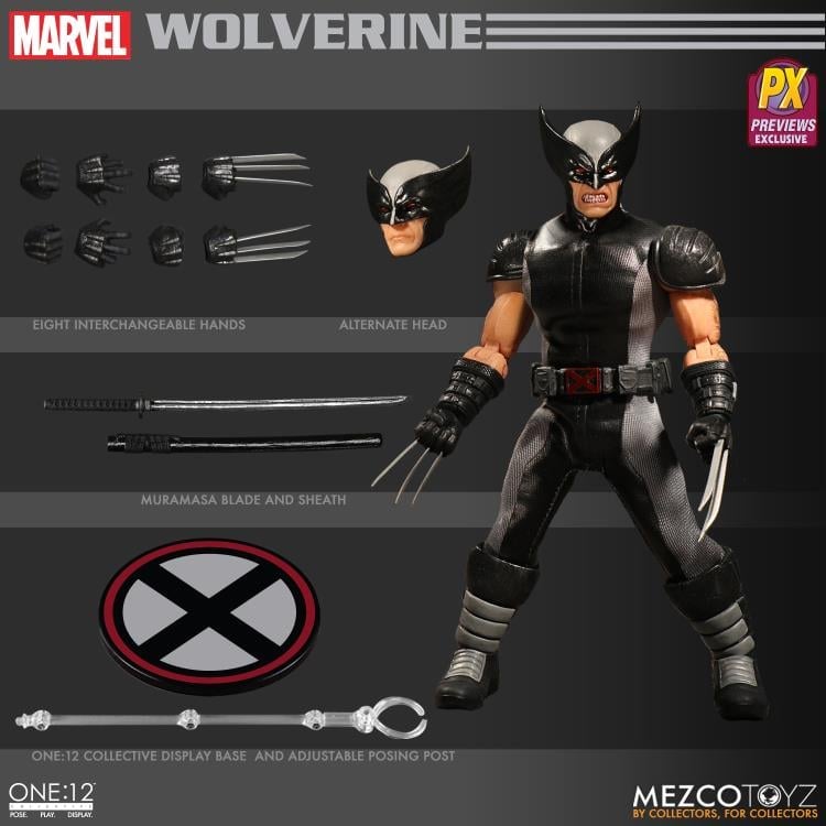 Marvel One:12 Collective Wolverine (X-Force) PX Previews Exclusive Gallery Image 6