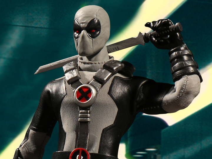 X-Force Deadpool Figure | Mezco One:12 Deadpool Toy