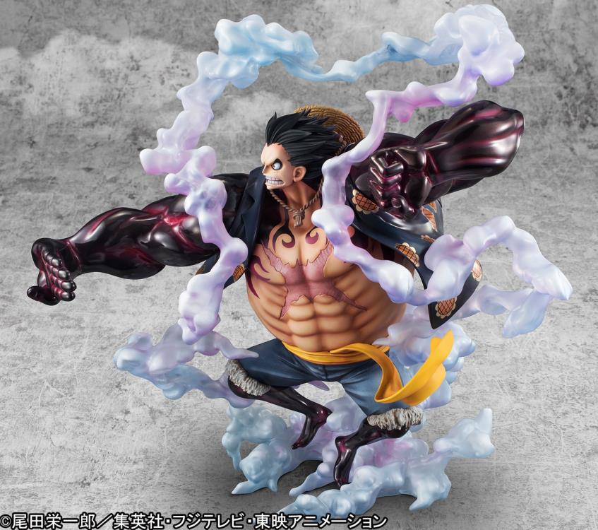 One Piece Portrait of Pirates Excellent Model Luffy (Gear 4) LE Gallery Image 3