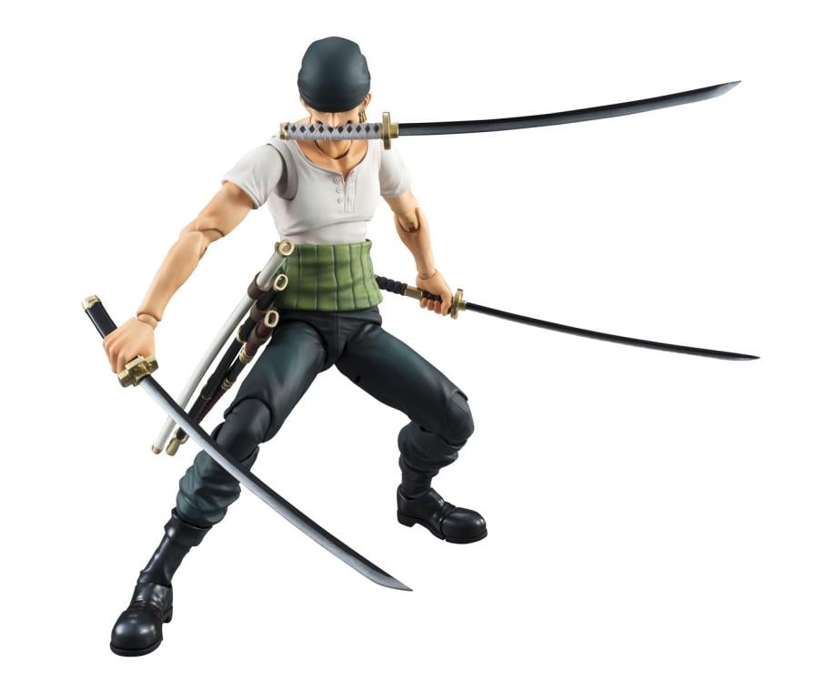 One Piece Variable Action Heroes Roronoa Zoro (Past Blue) Gallery Image 7