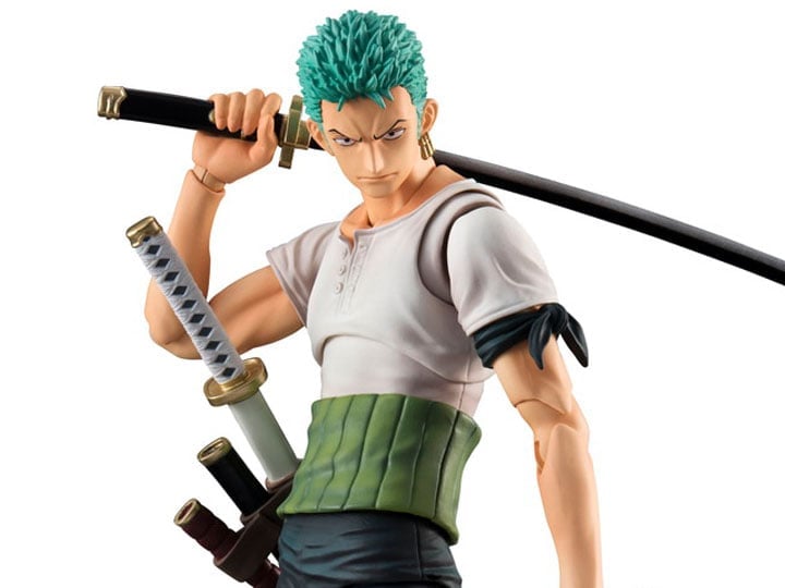 One Piece Variable Action Heroes Roronoa Zoro (Past Blue) Gallery Image 1