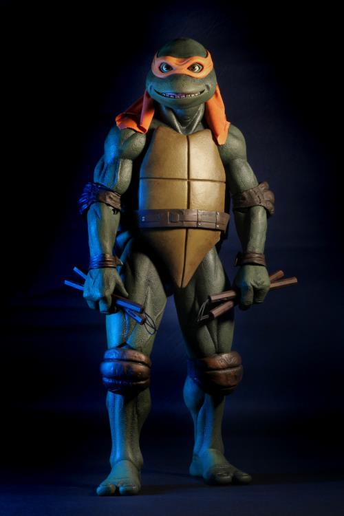 Teenage Mutant Ninja Turtles (1990 Movie) Michelangelo 1/4 Scale Figure Gallery Image 3