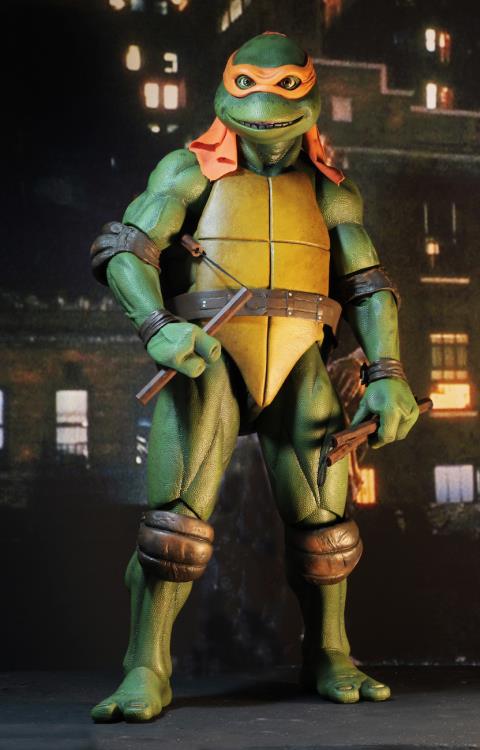 Teenage Mutant Ninja Turtles (1990 Movie) Michelangelo 1/4 Scale Figure Gallery Image 5
