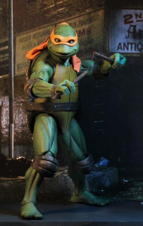 Teenage Mutant Ninja Turtles (1990 Movie) Michelangelo 1/4 Scale Figure Gallery Image 6