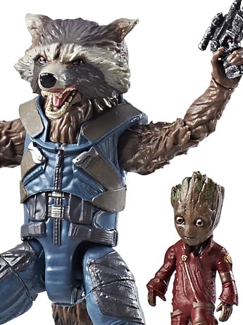 Guardians of the Galaxy Vol. 2 Marvel Legends Rocket Raccoon & Groot (Mantis BAF) Gallery Image 2