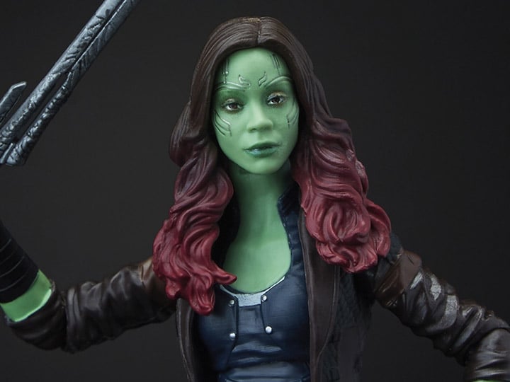 Guardians of the Galaxy Vol. 2 Marvel Legends Gamora (Mantis BAF)
