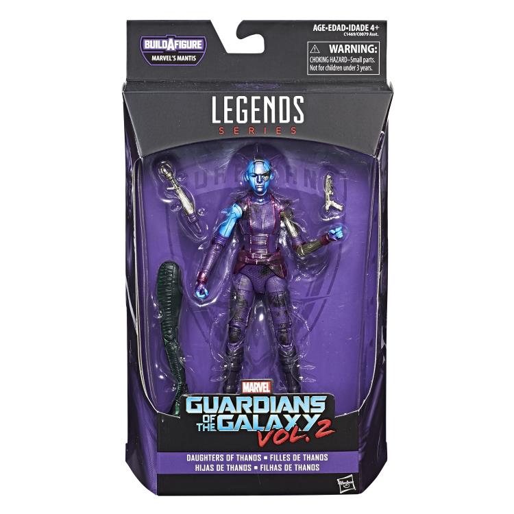 Guardians of the Galaxy Vol. 2 Marvel Legends Wave 2 Set of 7 Figures (Mantis BAF) Gallery Image 6