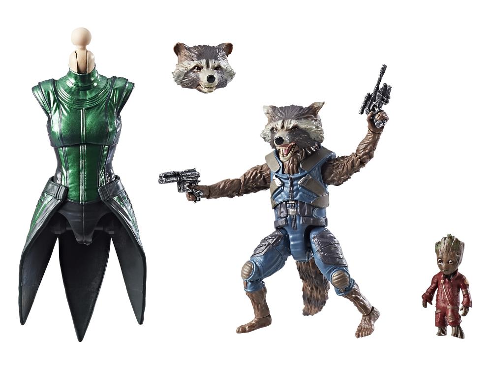 Guardians of the Galaxy Vol. 2 Marvel Legends Wave 2 Set of 7 Figures (Mantis BAF) Gallery Image 7