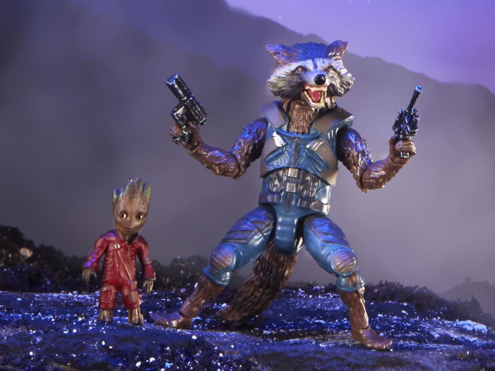 Guardians of the Galaxy Vol. 2 Marvel Legends Wave 2 Set of 7 Figures (Mantis BAF) Gallery Image 19
