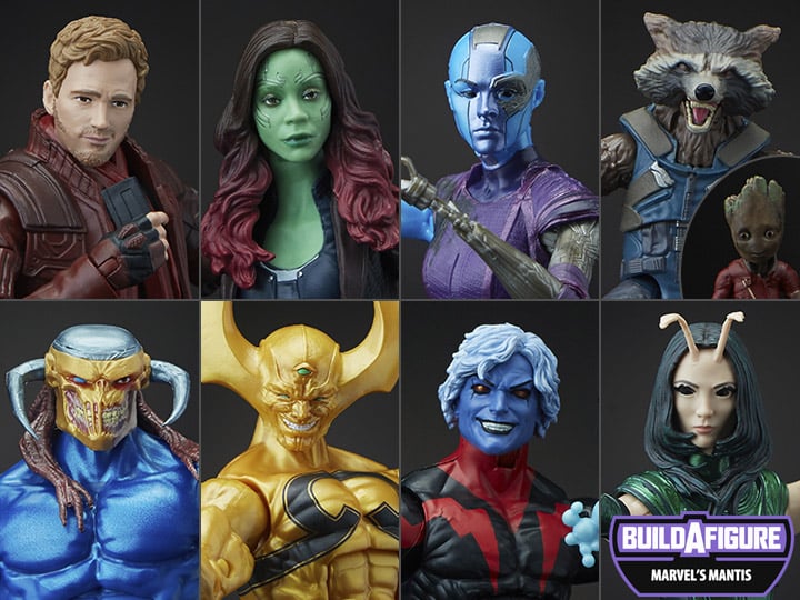 Guardians of the Galaxy Vol. 2 Marvel Legends Wave 2 Set of 7