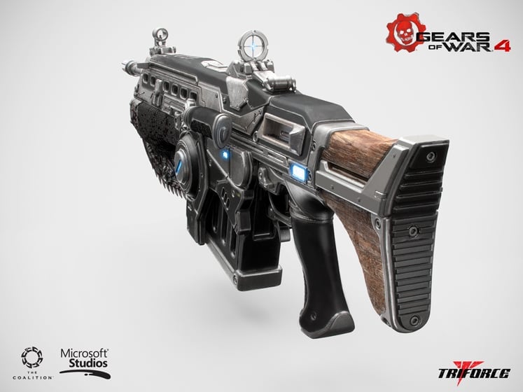 Gears of War 4 Custom Lancer Full Scale Replica Gallery Image 6