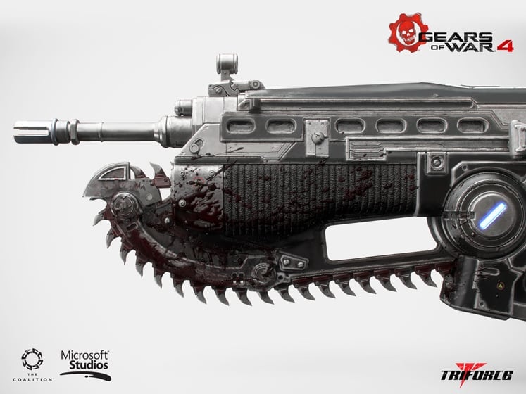Gears of War 4 Custom Lancer Full Scale Replica Gallery Image 7