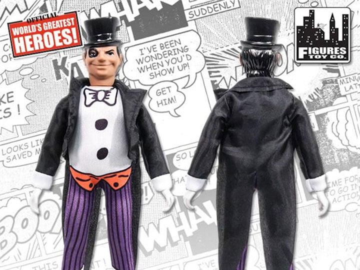 DC World's Greatest Heroes Series 2 Penguin 8" Retro Figure Gallery Image 1
