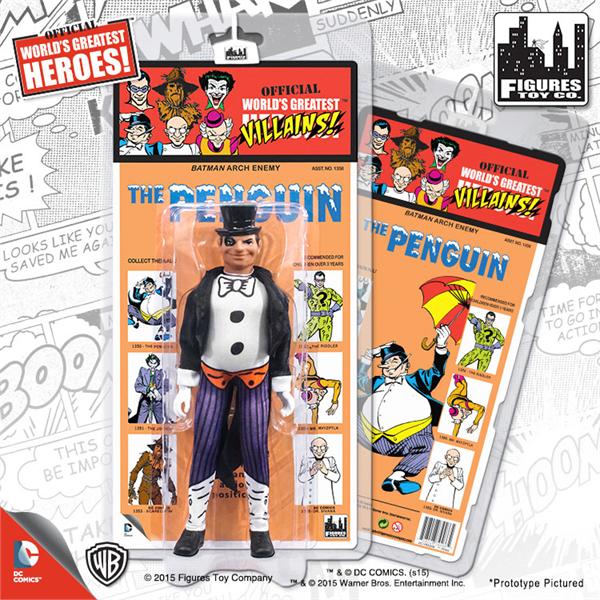 DC World's Greatest Heroes Series 2 Penguin 8" Retro Figure Gallery Image 4
